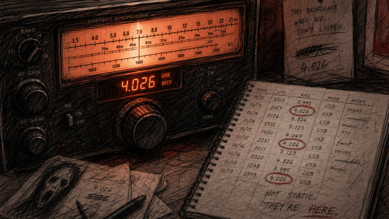 Sketch artwork for Threads from the Black Vault